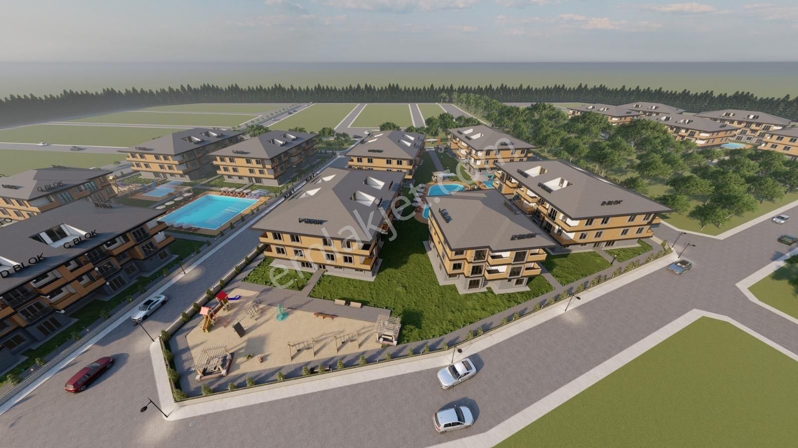 Kumbağ'da Lüks Havuzlu Ova Kent 2 Sitesinde Satılık 2+1 Daireler - Görsel 11