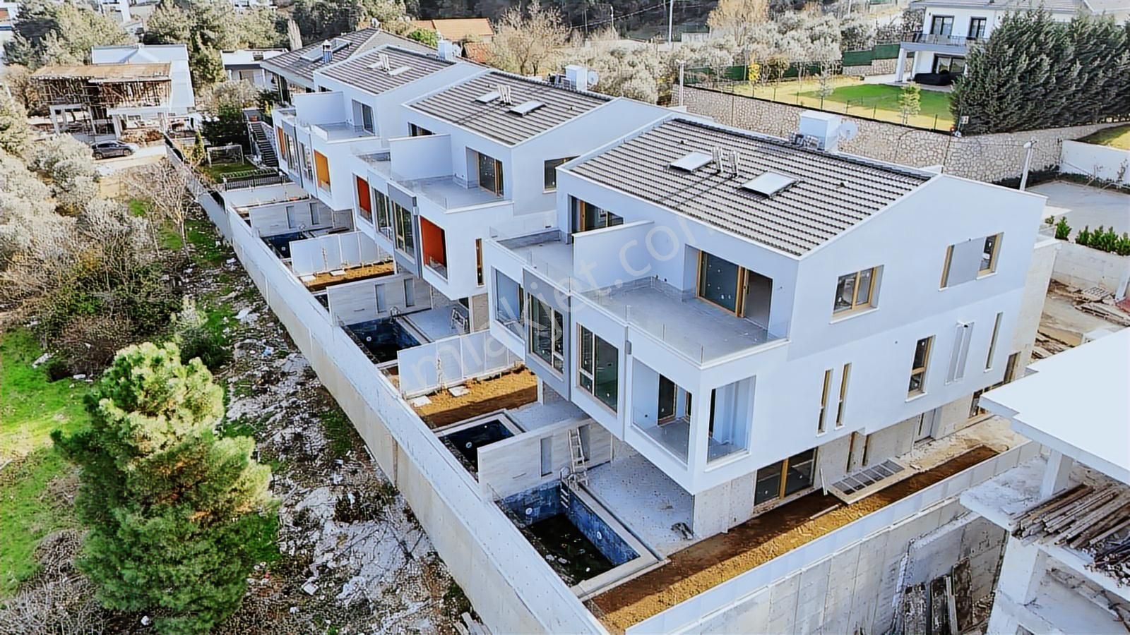 Esen'den Çalı'da Ormanın Dibinde Manzaralı Son 2 Satılık Villa - Görsel 17