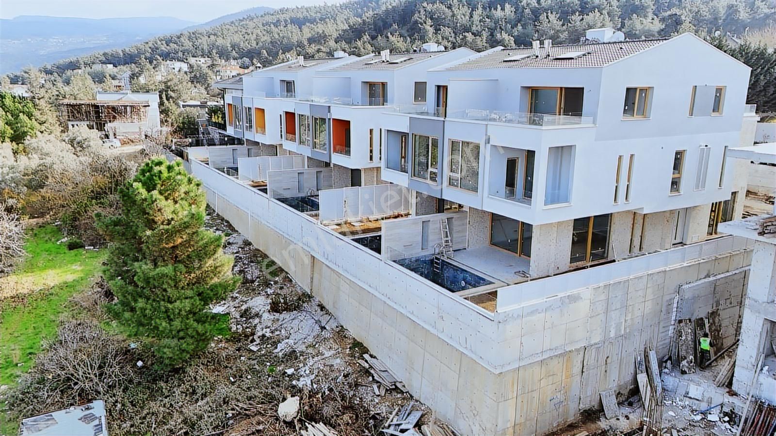 Esen'den Çalı'da Ormanın Dibinde Manzaralı Son 2 Satılık Villa - Görsel 26