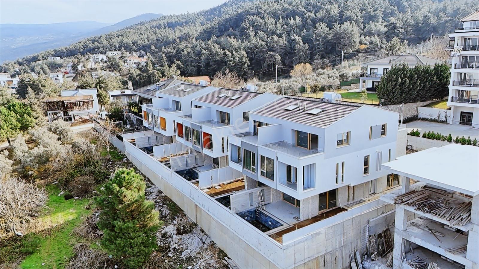 Esen'den Çalı'da Ormanın Dibinde Manzaralı Son 2 Satılık Villa - Görsel 25