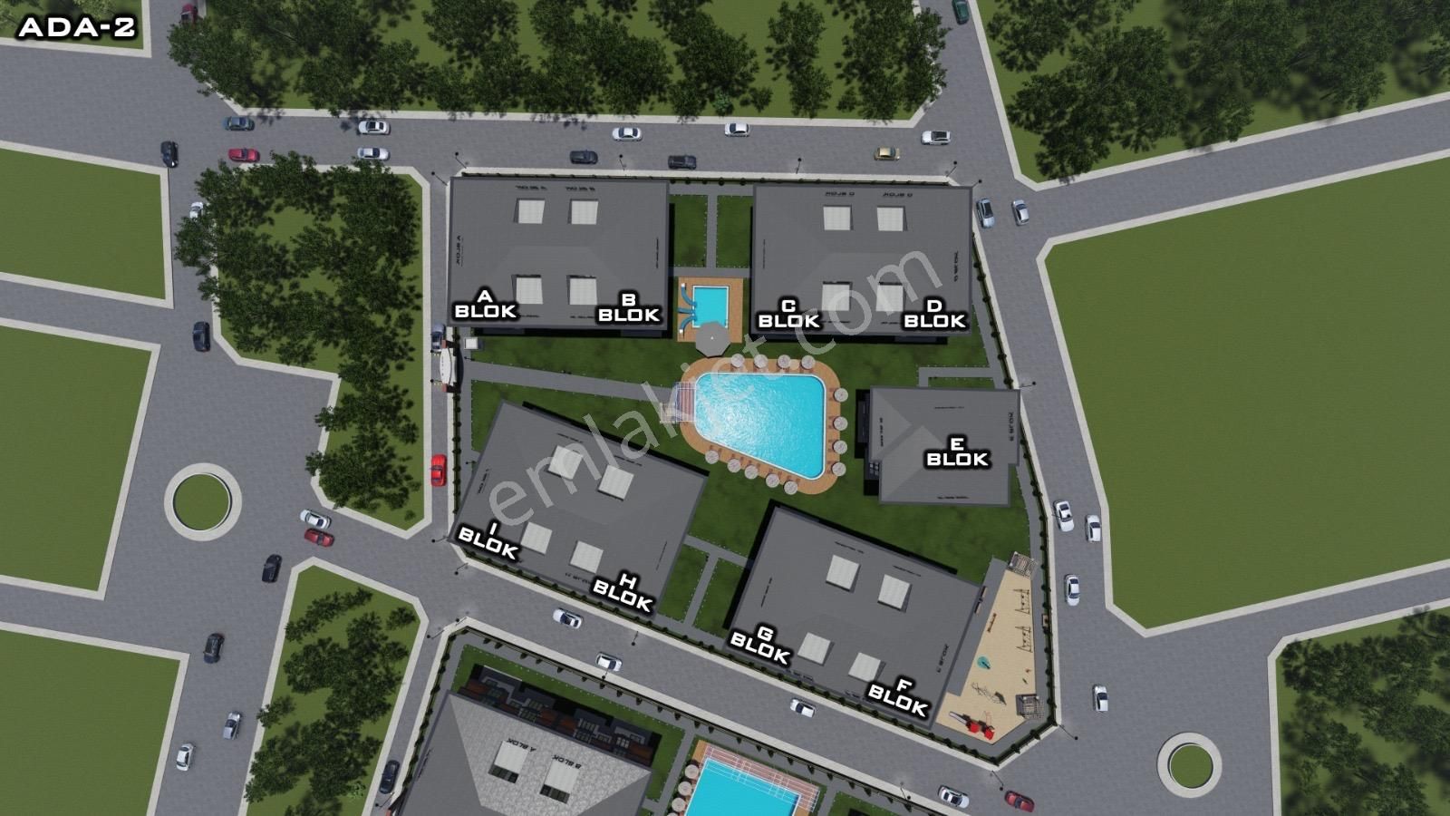 Kumbağ Havuzlu Ova Kent 2 Sitesinde Satılık 2+1 Dubleks Daireler - Görsel 5