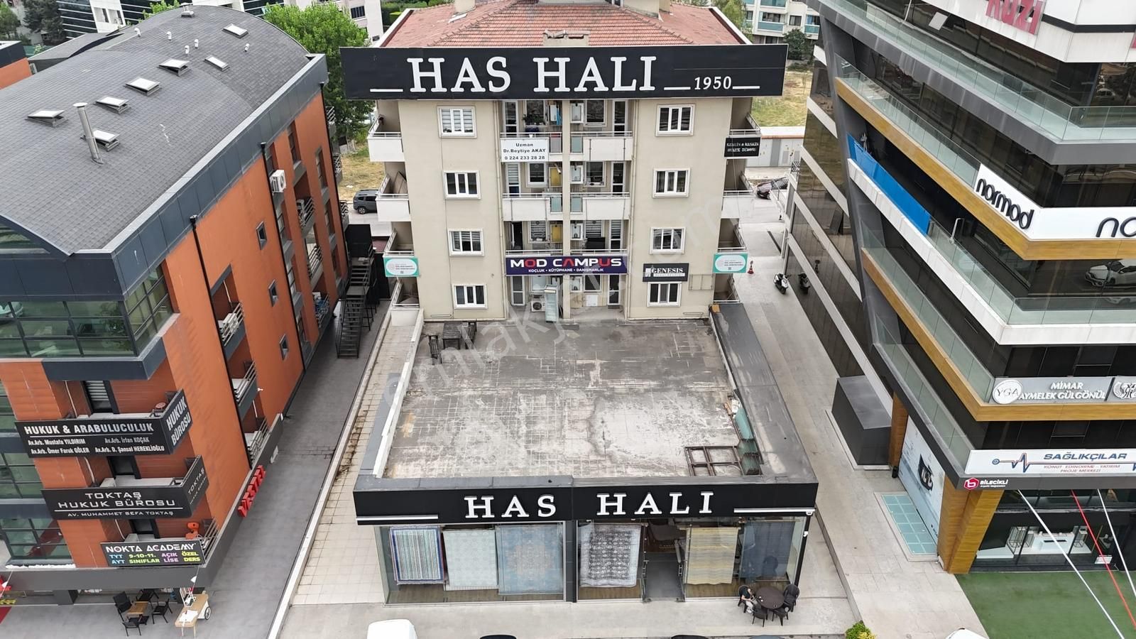 Esen'den İzmir Yoluna Cephe Yüksek Tabela Değerli Ofis & Büro