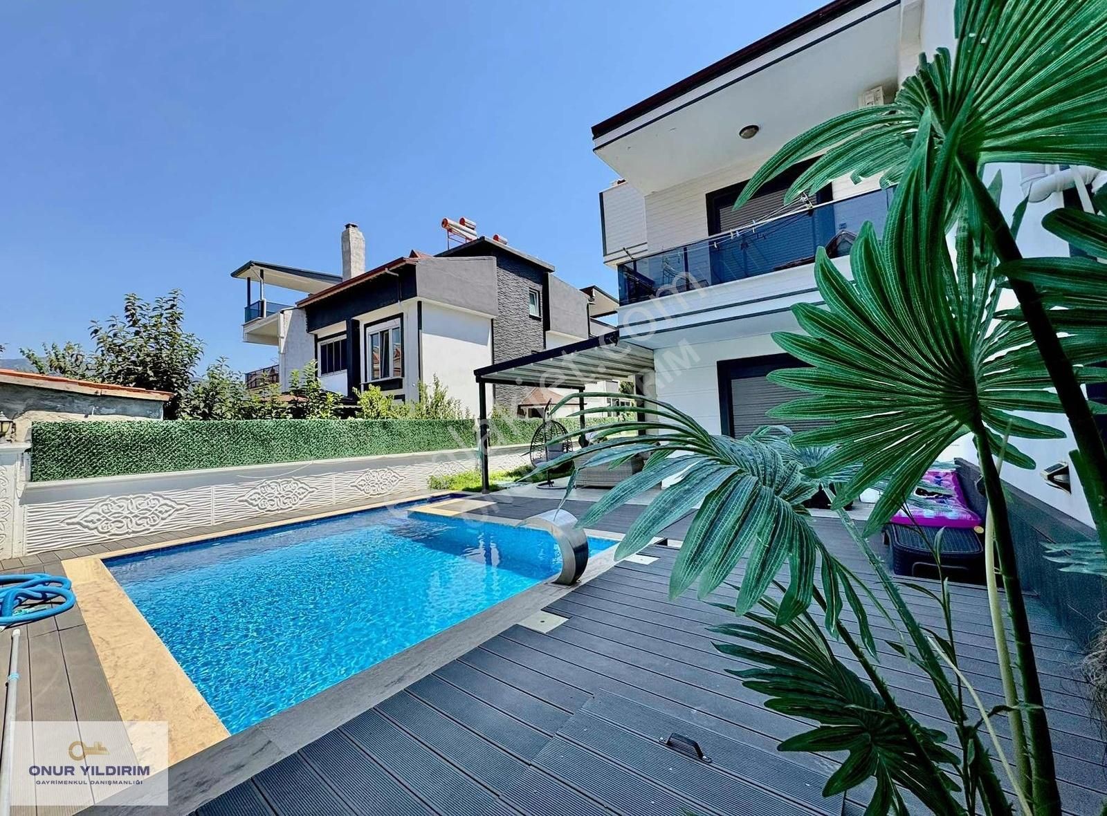 ▀▄ Sadece Onur Yıldırımdan Satılık Havuzlu Tasarım Harikası 5+1 Villa▀▄ - Görsel 34