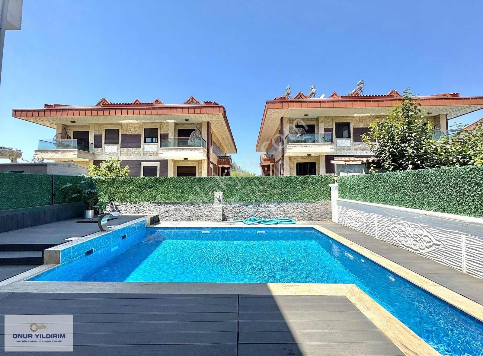 ▀▄ Sadece Onur Yıldırımdan Satılık Havuzlu Tasarım Harikası 5+1 Villa▀▄ - Görsel 2