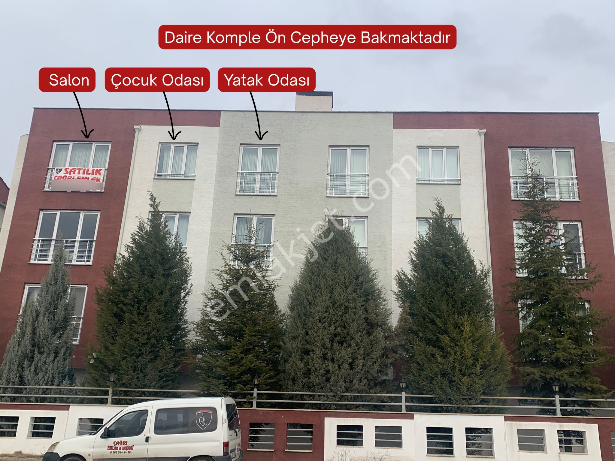 Conker Sitesinte Ön Cepheli Geniş Daire - Görsel 2