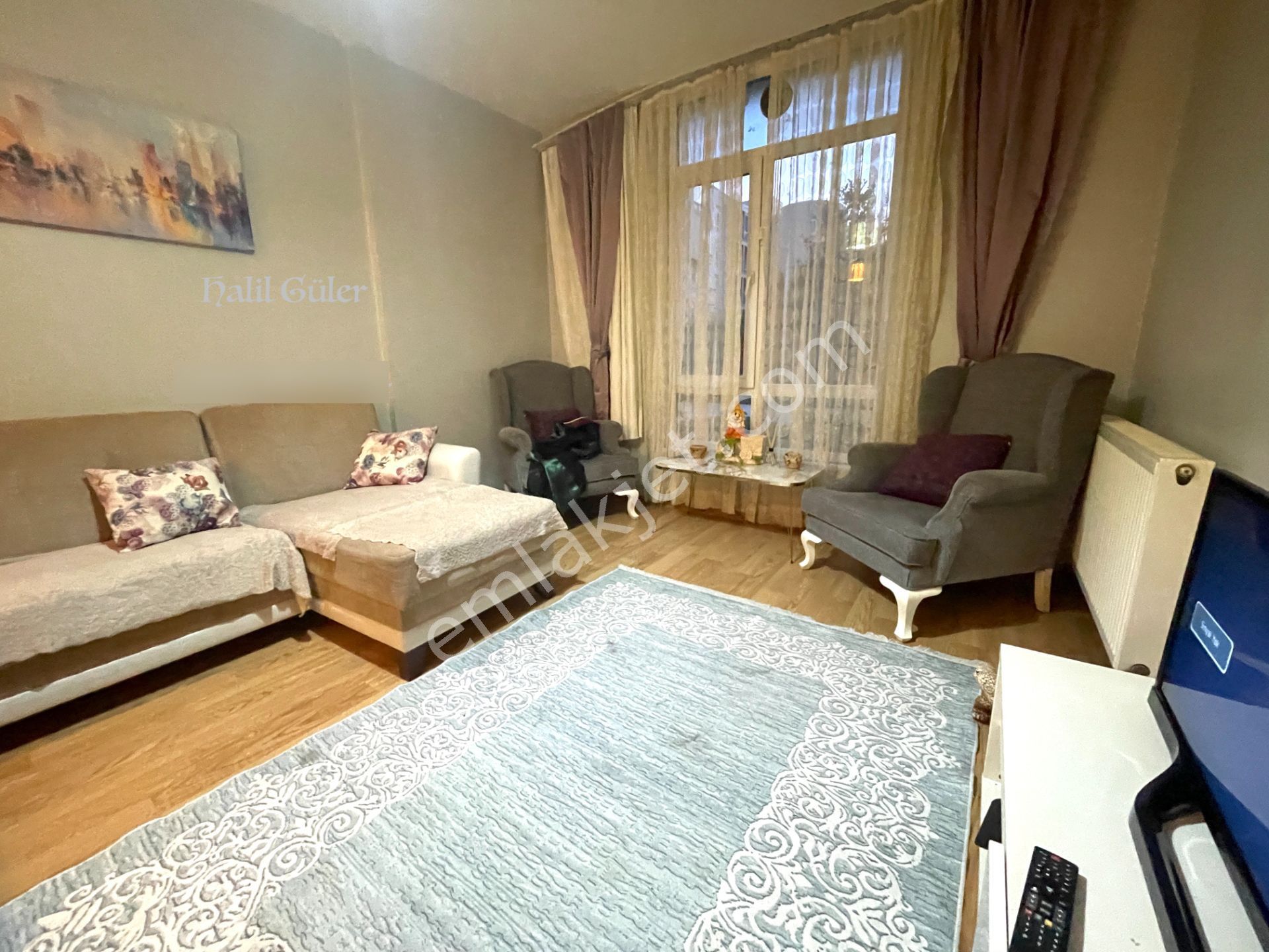 Sancaktepe Ovalbahçe Sitesi Eşyalı Kiralık 1+1 Giriş Kat Daire - Görsel 9