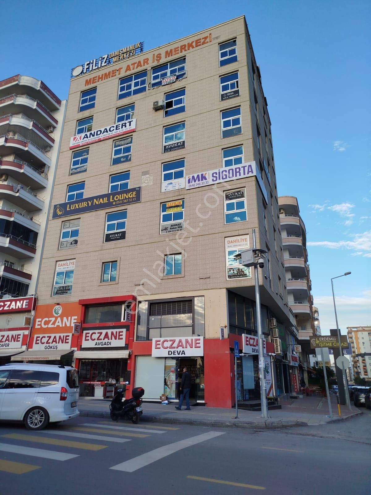 Erdemli Merkezde Satılık 4+1 Ofis Daire (hastane Karşısı)