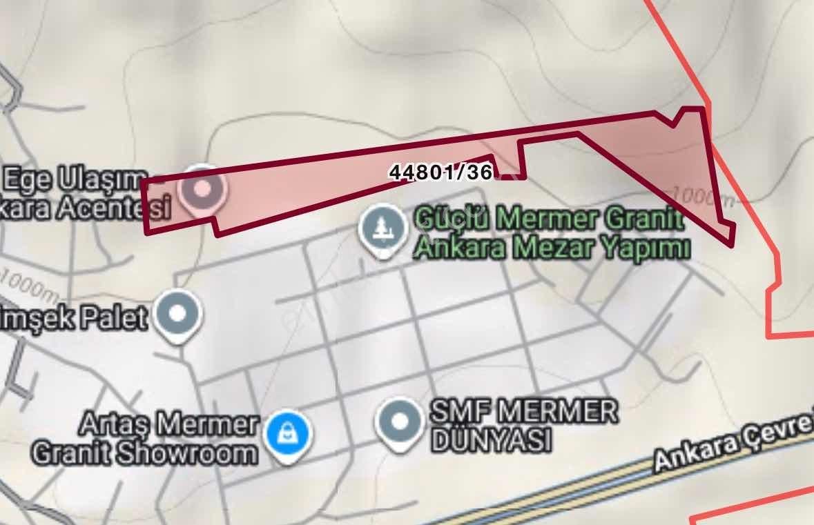 Ankara Yenimahalle Yuva Mevkii Satılık 680 M2 Ticari Arsa - Görsel 4