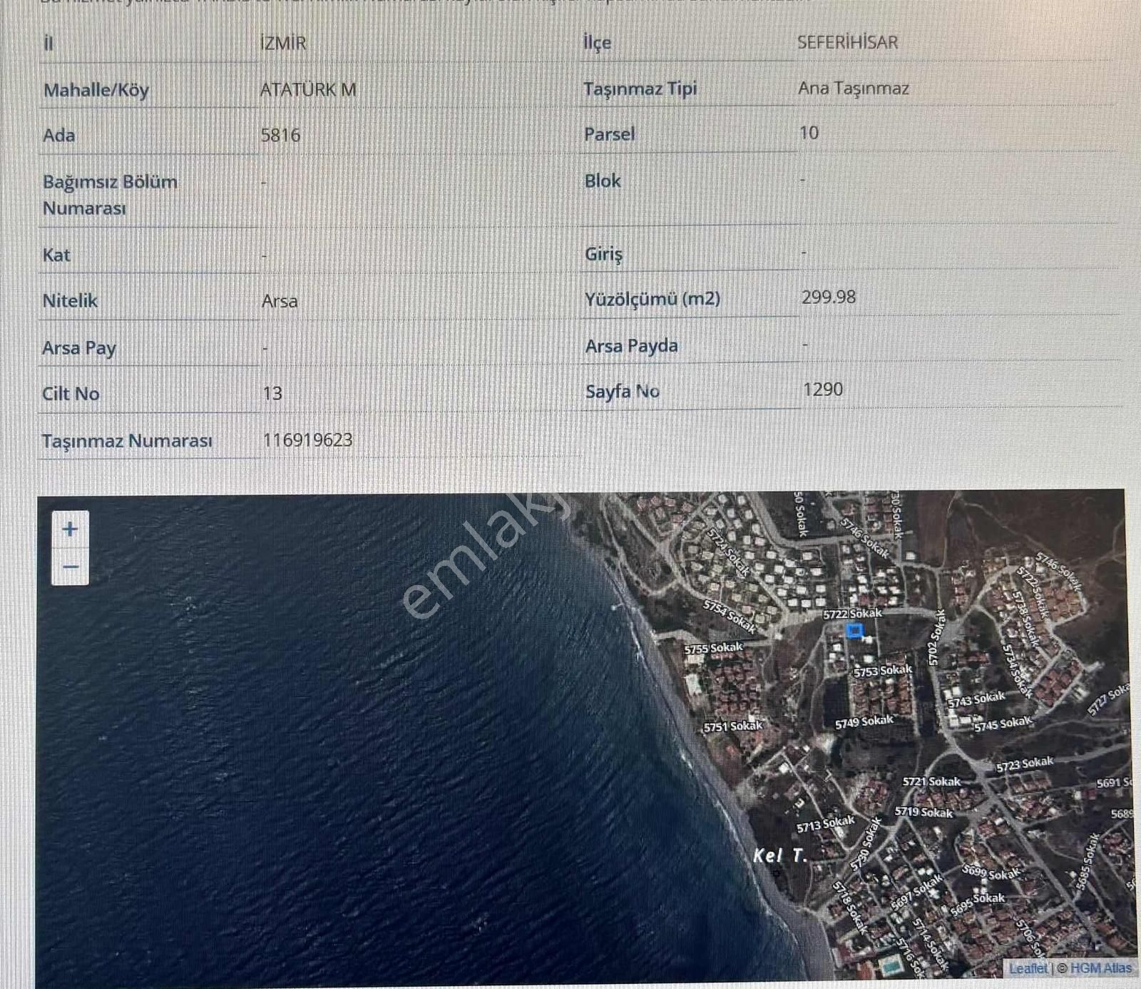Sarı Emlak'tan Satılık 300m Arsa - Görsel 2