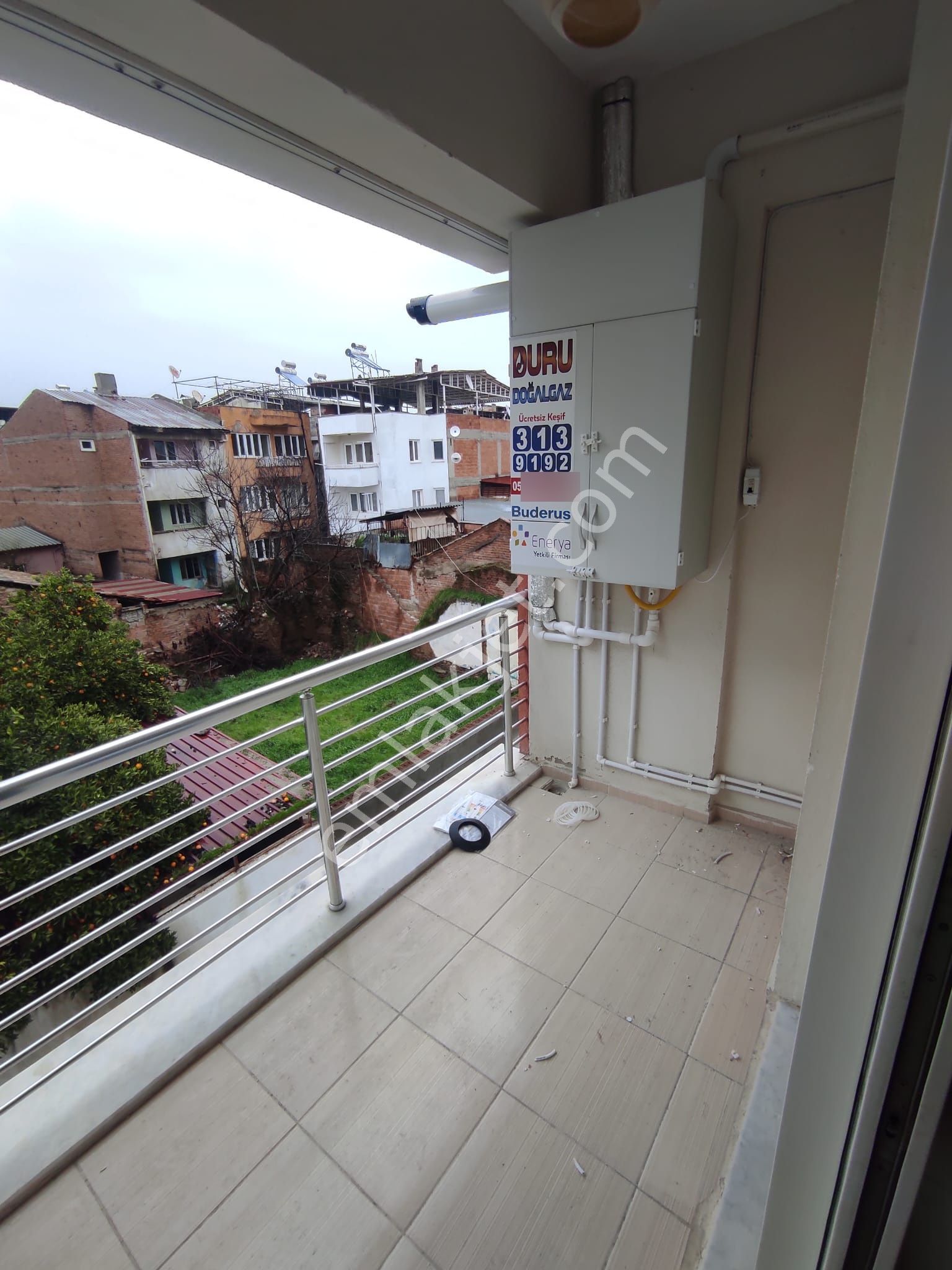 Ortak Emlaktan Kurtuluş Mahallesinde Doğalgazlı Kiralık 3+1 Daire - Görsel 11