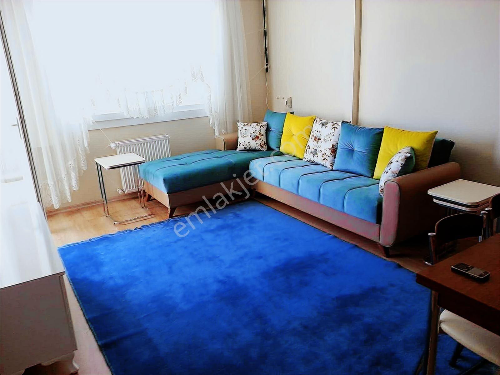 Gürselpaşa Da Havuzlu Güvenlikli Sitede Kiralık 1+1 Ful Eşyalı