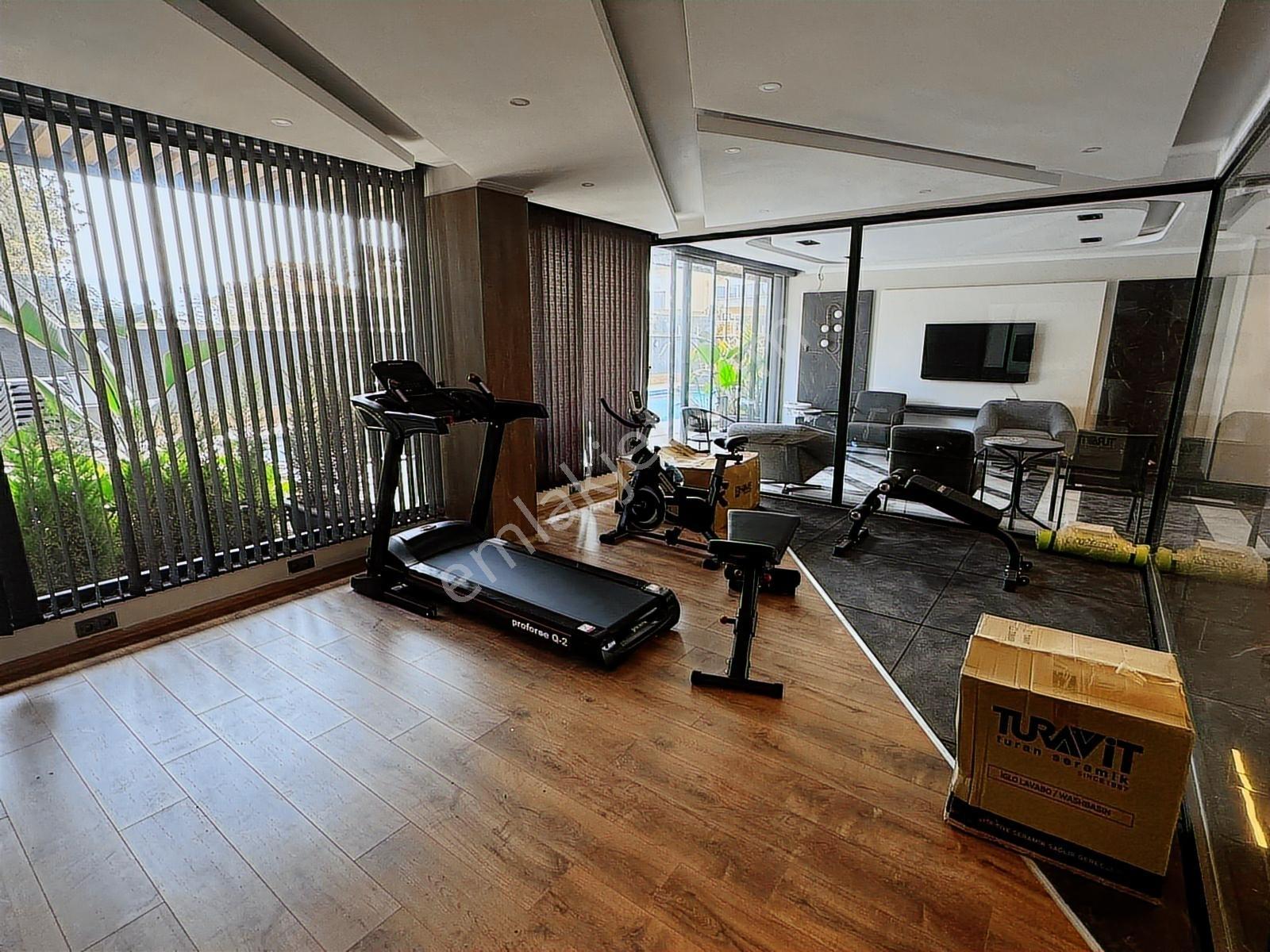 Alanya Hasbahçe 2+1 140m2 Villa Tadında,sauna,havuz,lüx Sitedee. - Görsel 33