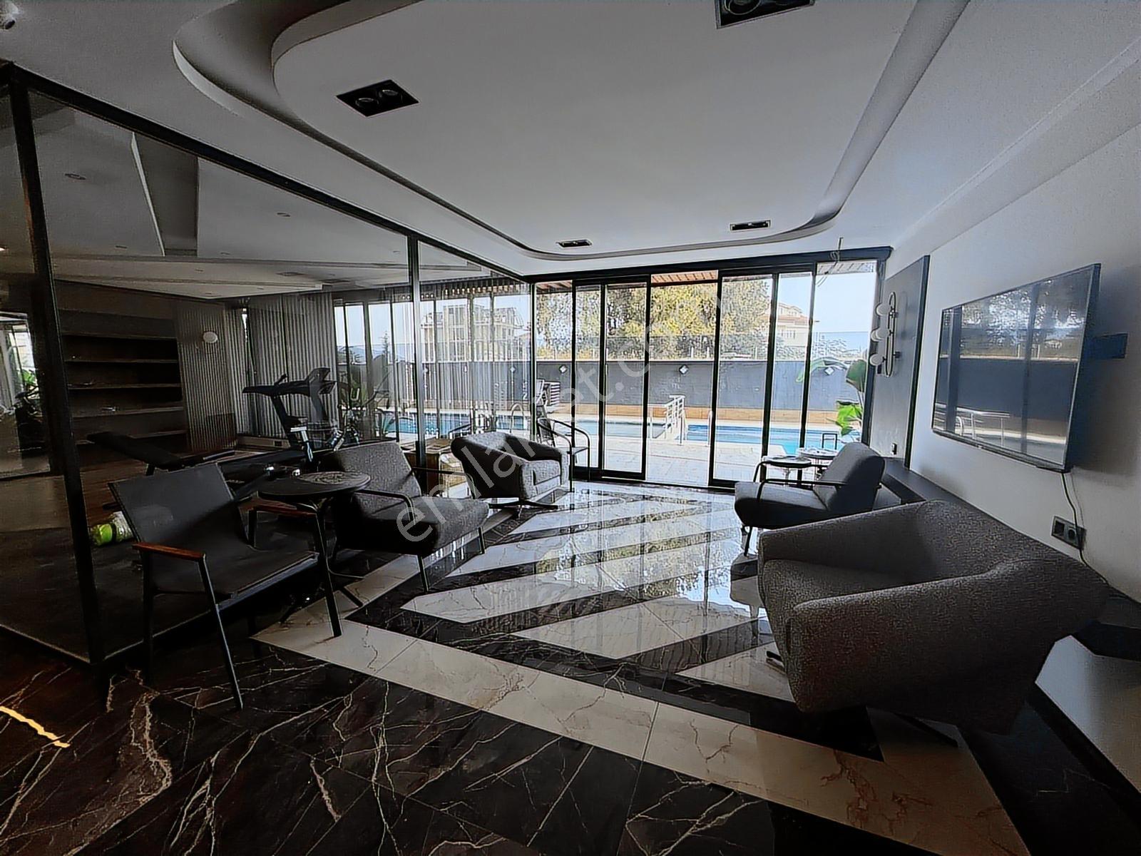Alanya Hasbahçe 2+1 140m2 Villa Tadında,sauna,havuz,lüx Sitedee. - Görsel 8