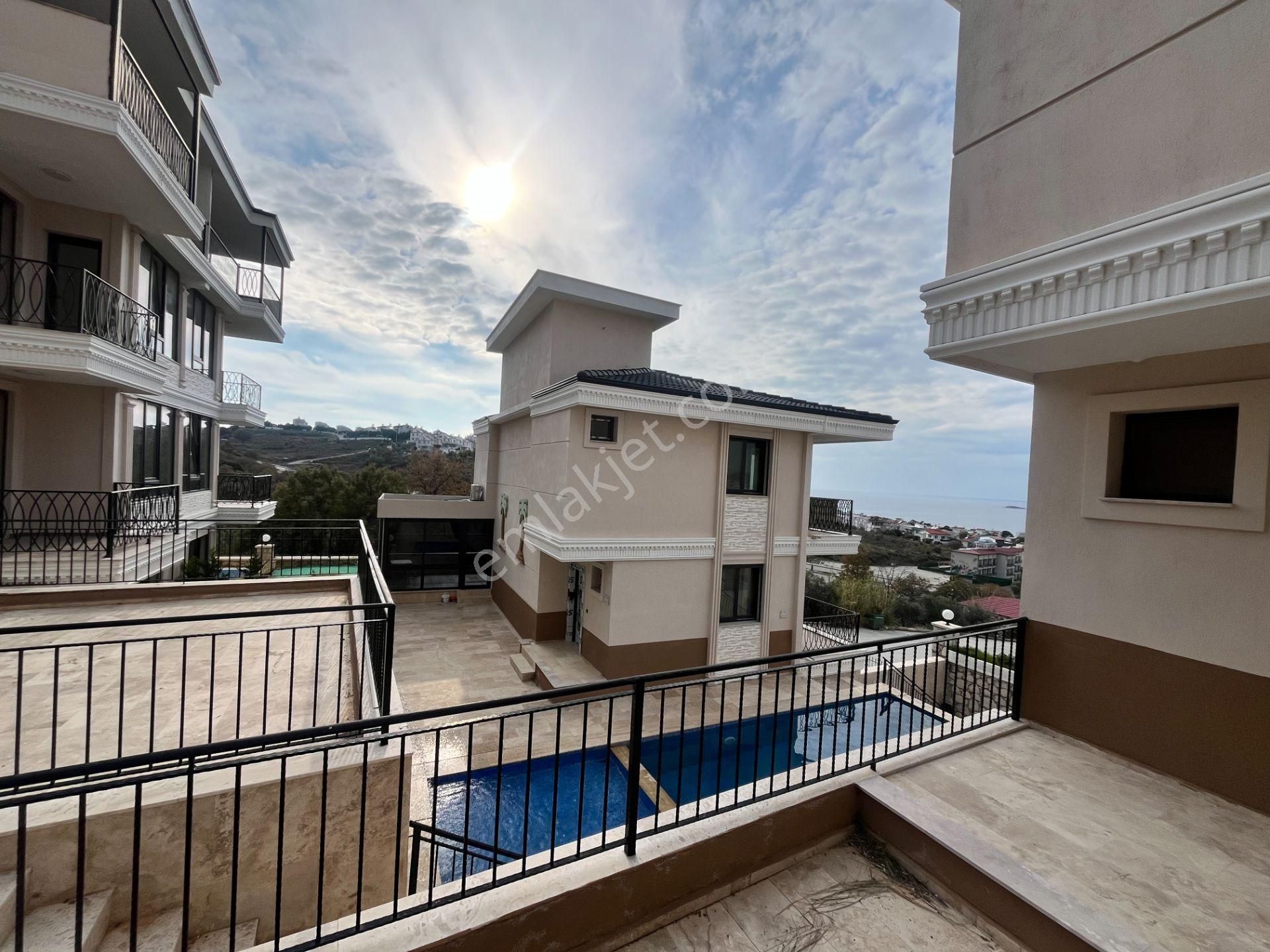 Seferihisar Akarca’da Deniz Manzaralı, Havuzlu Sitede Sıfır 3+1 Villalar - Görsel 16