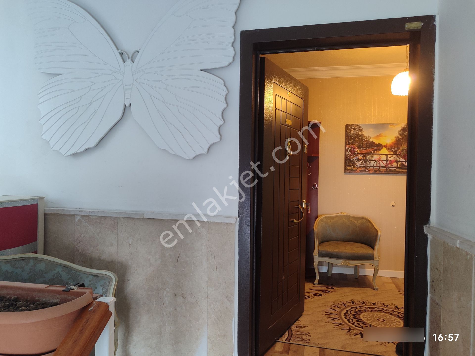 Sahibinden 3+1 Kombili Bakımlı Katta Mobilyalı - Görsel 18