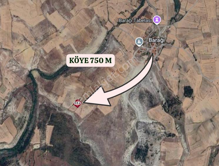 Kütahya Çavdarhisar Barağı Köyünde 3.600 M² Tarla Satılıktır - Görsel 4