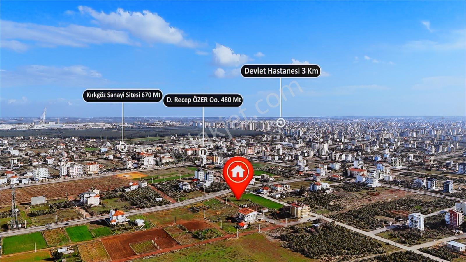 Antalya Döşemealtı Kırkgöz Yeniköy 1052 M2 İmarlı Satılık 2 Arsa - Görsel 8