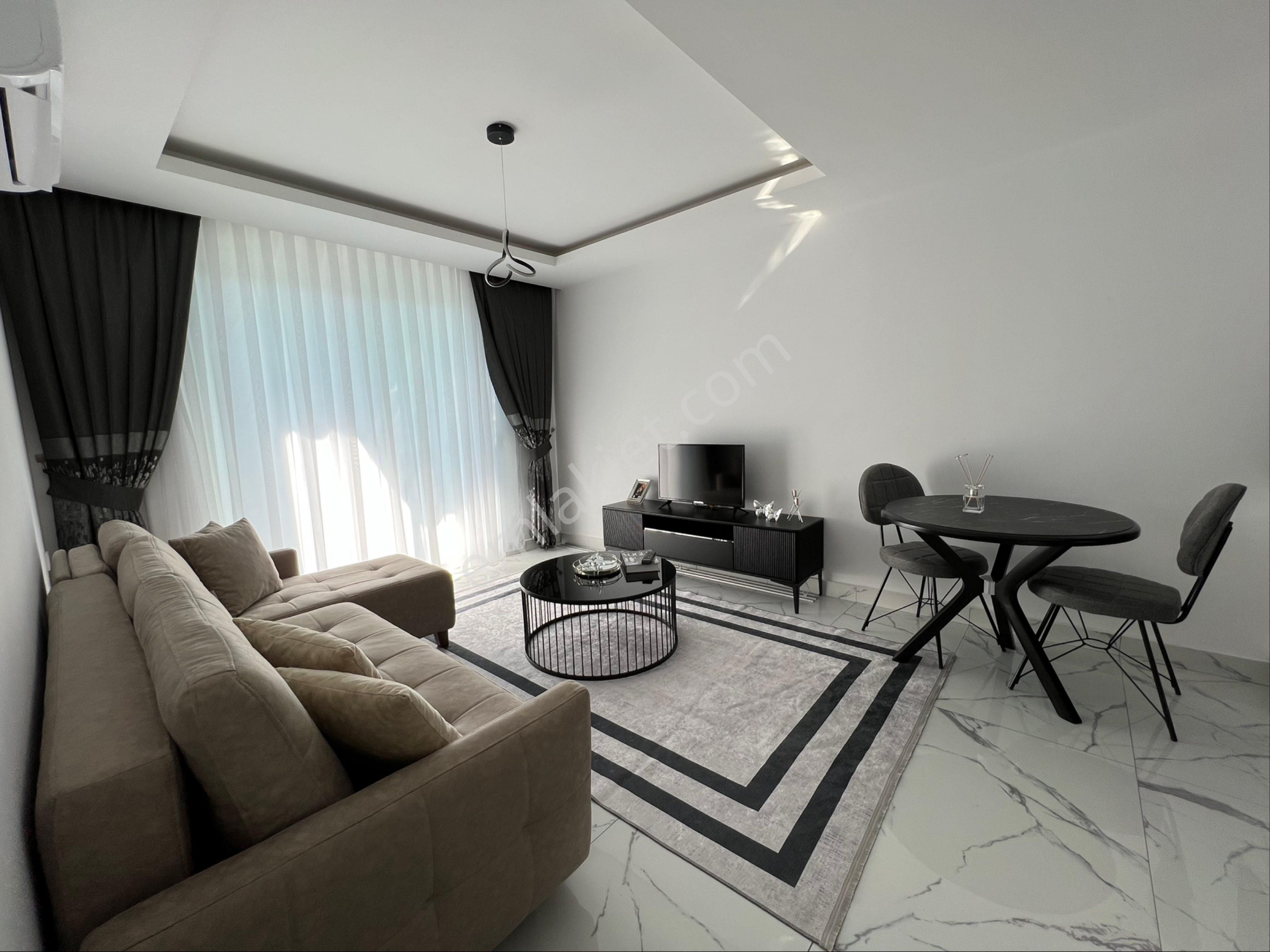 Alanya Mahmutlarda Otel Konseptinde Site İçerisinde Satılık 1+1 Full Eşyalı Daire - Görsel 5