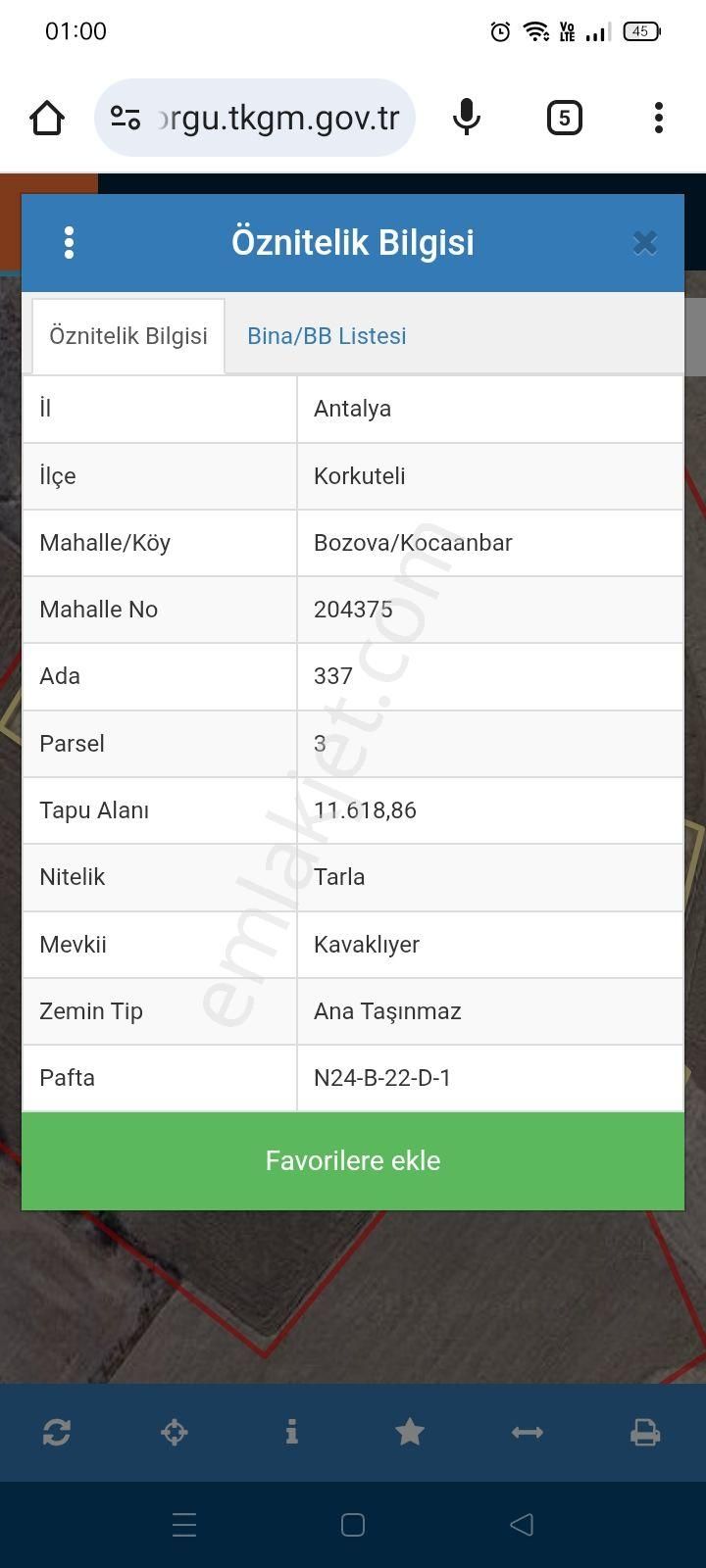 Antalya Bozova'da Yatırımlık Dev Arazi! - Görsel 2