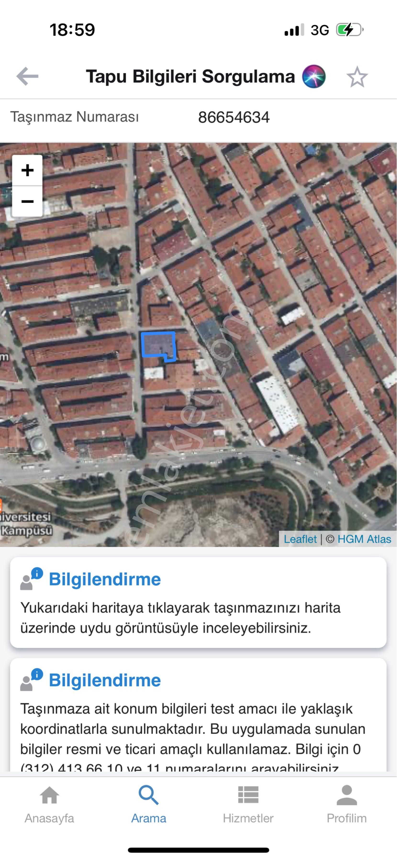 Satılık Eşyalı Kat Mülkiyetli 1+1 Apart