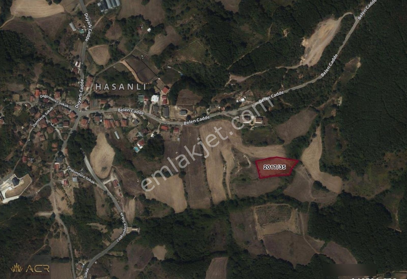 Acr Gyd'den Şile Hasanlı Köy Merkezine Yakın Satılık Tarla - Görsel 15