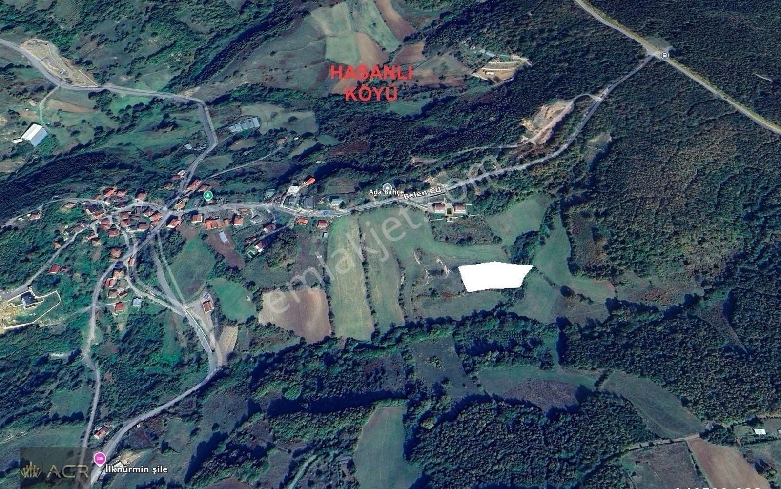 Acr Gyd'den Şile Hasanlı Köy Merkezine Yakın Satılık Tarla - Görsel 20