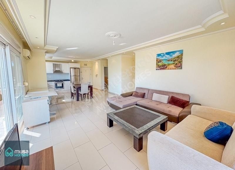 Alanya Demirtaş Mah.2+1 Denize Sıfır, Site İçerisnde Ferah Daire - Görsel 6