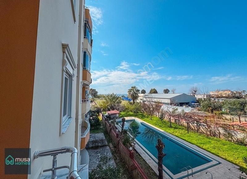 Alanya Demirtaş Mah.2+1 Denize Sıfır, Site İçerisnde Ferah Daire - Görsel 34