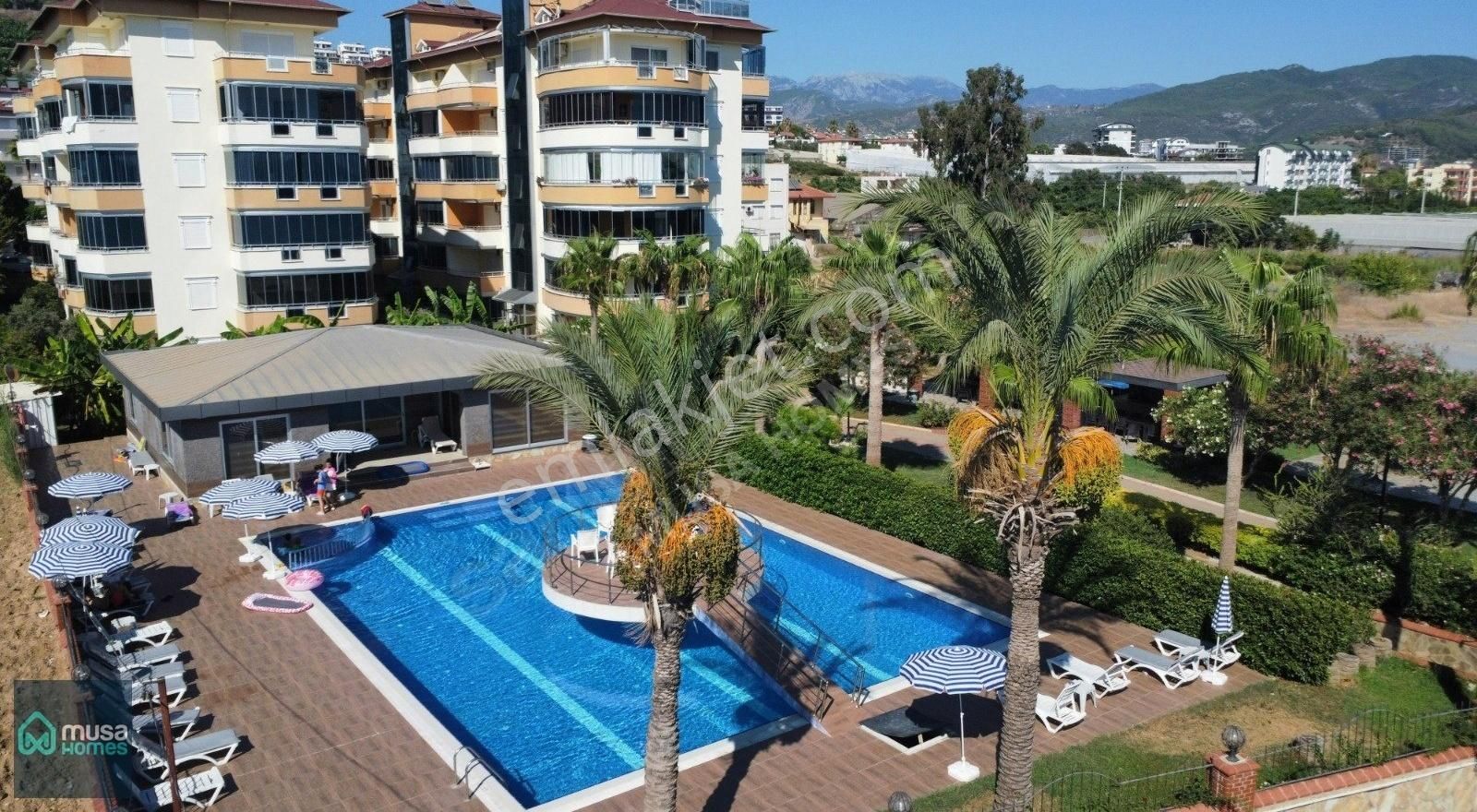 Alanya Demirtaş Mah.2+1 Denize Sıfır, Site İçerisnde Ferah Daire - Görsel 16