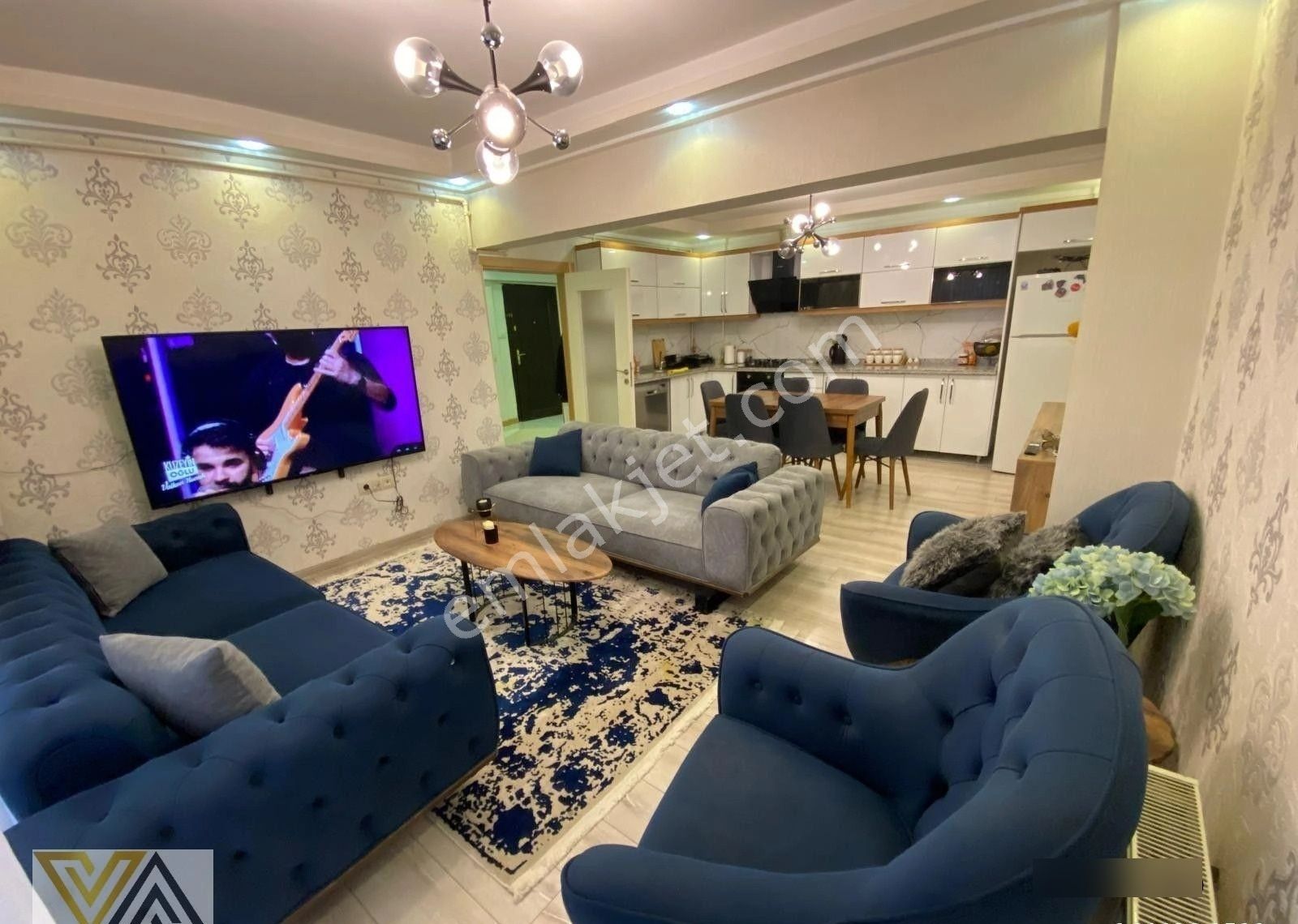 Valentia'dan Full Yapılı Satılık Bahçeli 2+1 Daire !!!