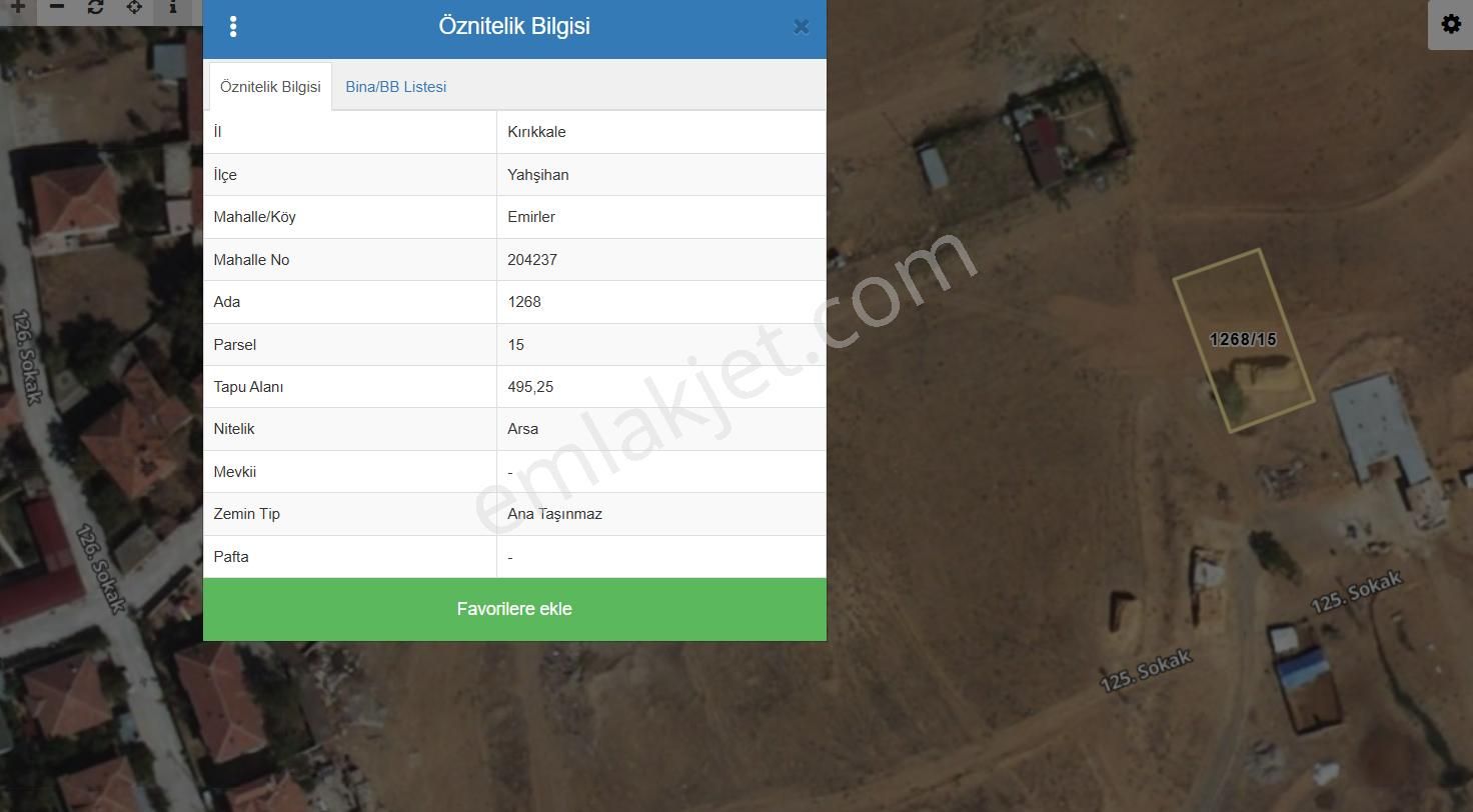 Yahşihan'da 12 Dairelik 2 Emsal 10 Kat İmarlı 495m² Müstakil Parsel - Görsel 4