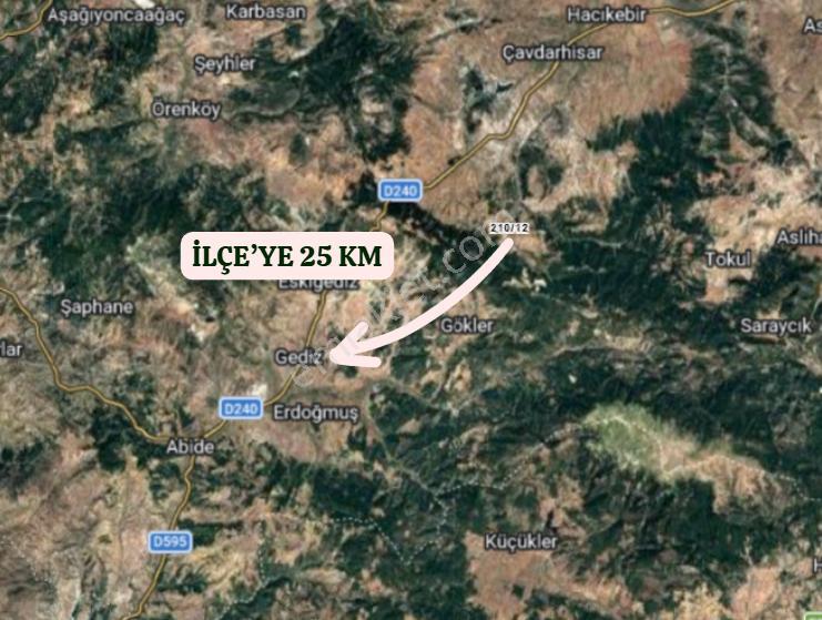 Kütahya Gediz Cebrail,fatih Köyünde 598 M² Tarla Satılıktır - Görsel 4