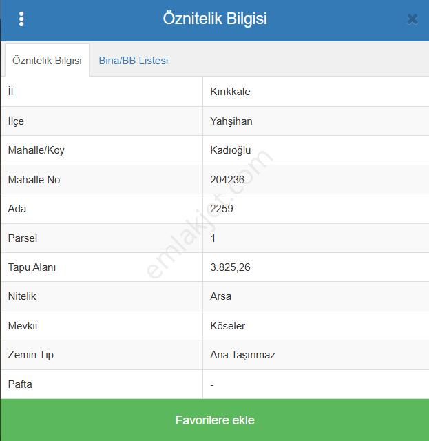 Kırıkkale'de 3 Emsal 15 Kat İmarlı 114 Dairelik Muhteşem Yatırım Arsası - Görsel 6