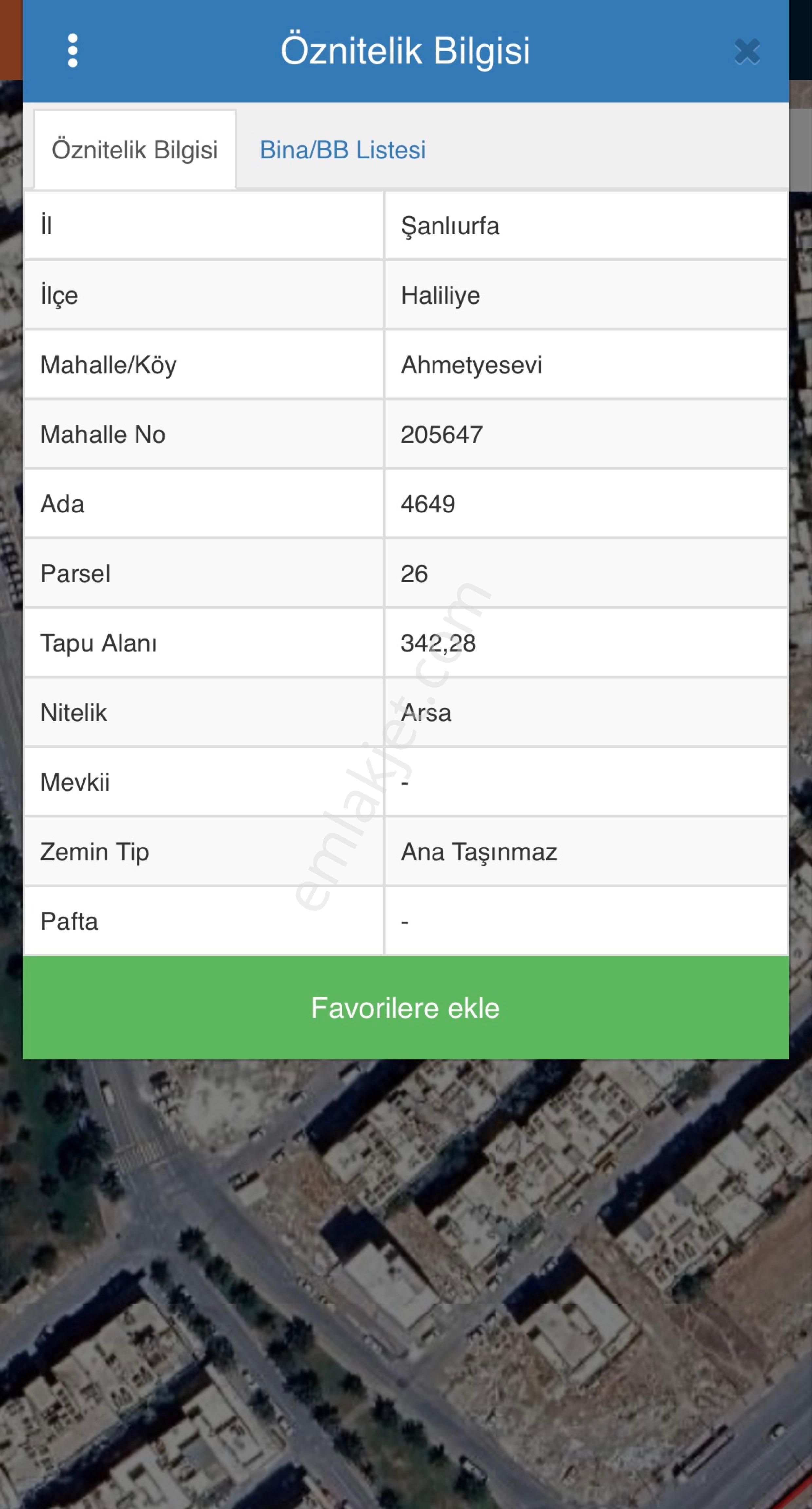 Realite Tapudan Ahmet Yesevide Satılık Arsa