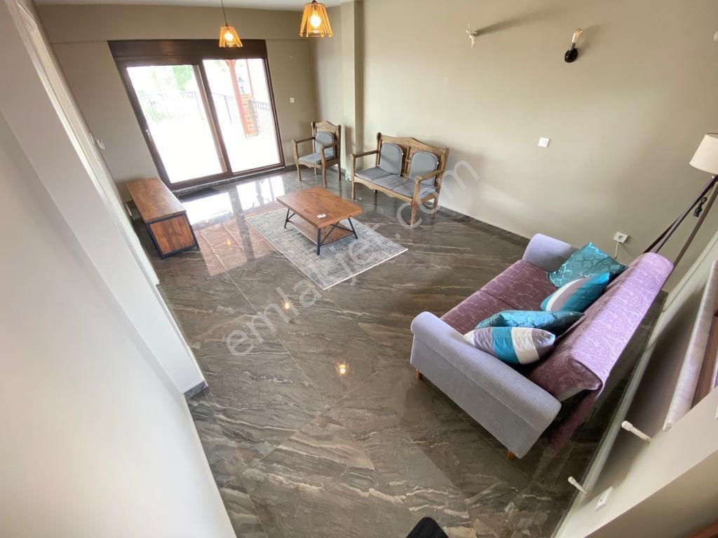 ꧁akçay Ay Emlak'tan꧂çamlıbel'de Deniz Ve Dağ Manzaralı Havuzlu Satılık 6+1 Tam Bağımsız Taş Villa - Görsel 14