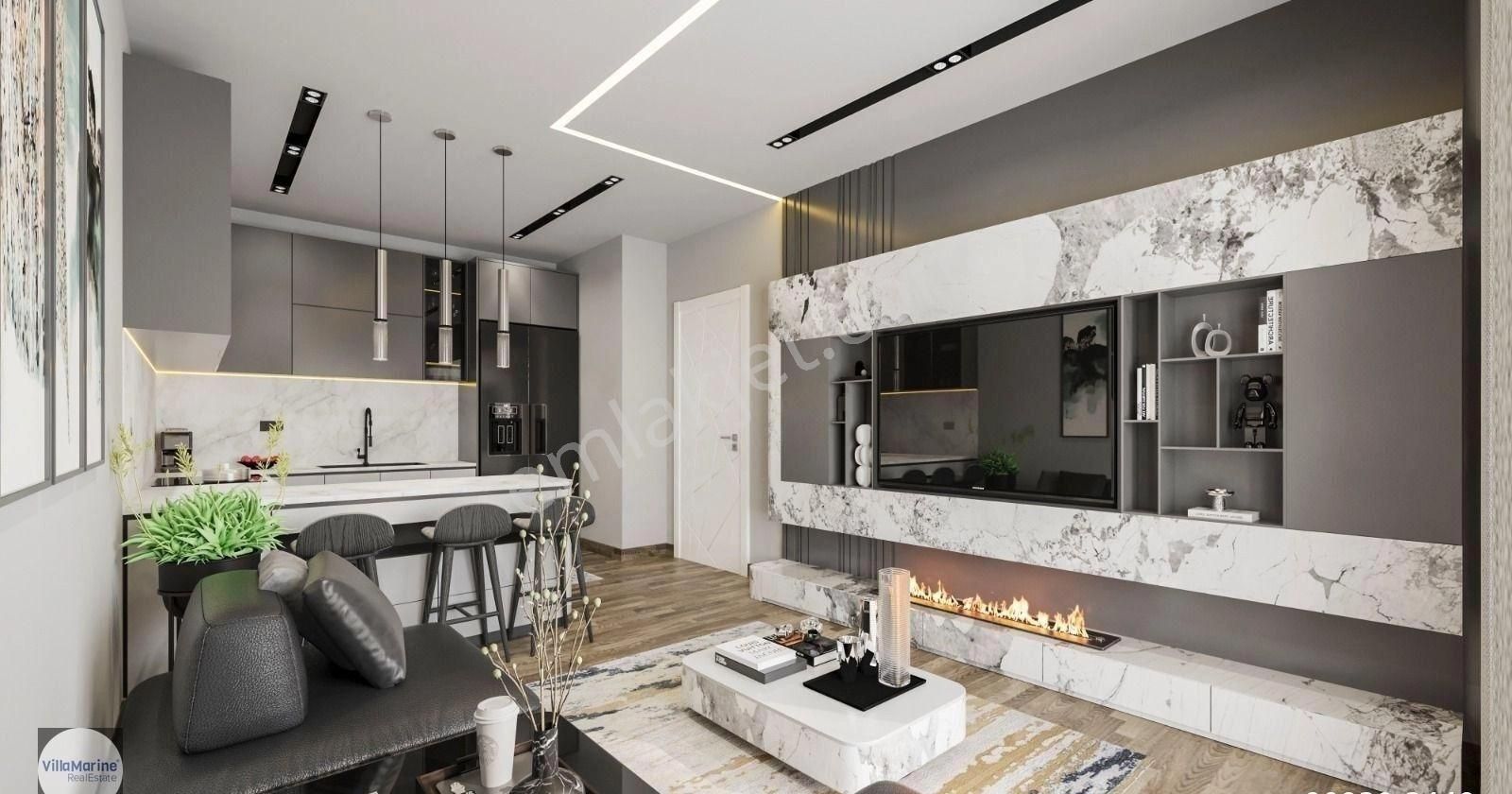 Güvenlikli Sitede Yerden Isıtmalı 1+1 Daire - Görsel 30