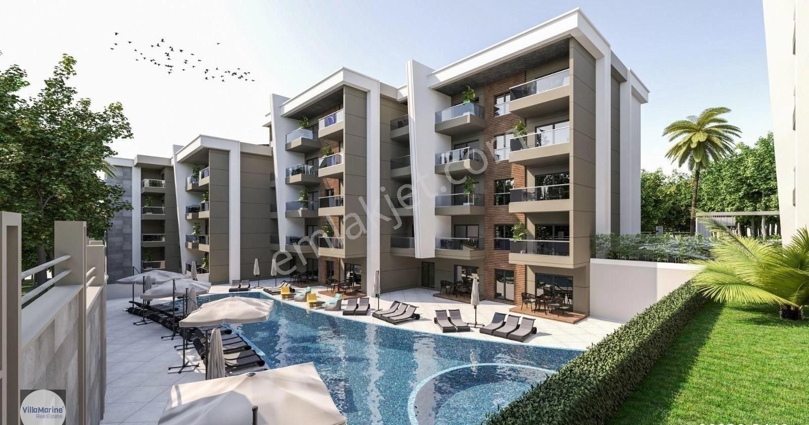 Güvenlikli Sitede Yerden Isıtmalı 1+1 Daire