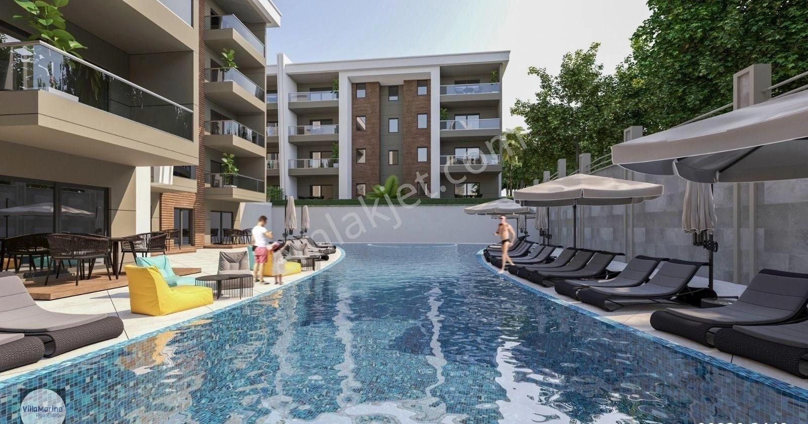 Güvenlikli Sitede Yerden Isıtmalı 1+1 Daire - Görsel 24