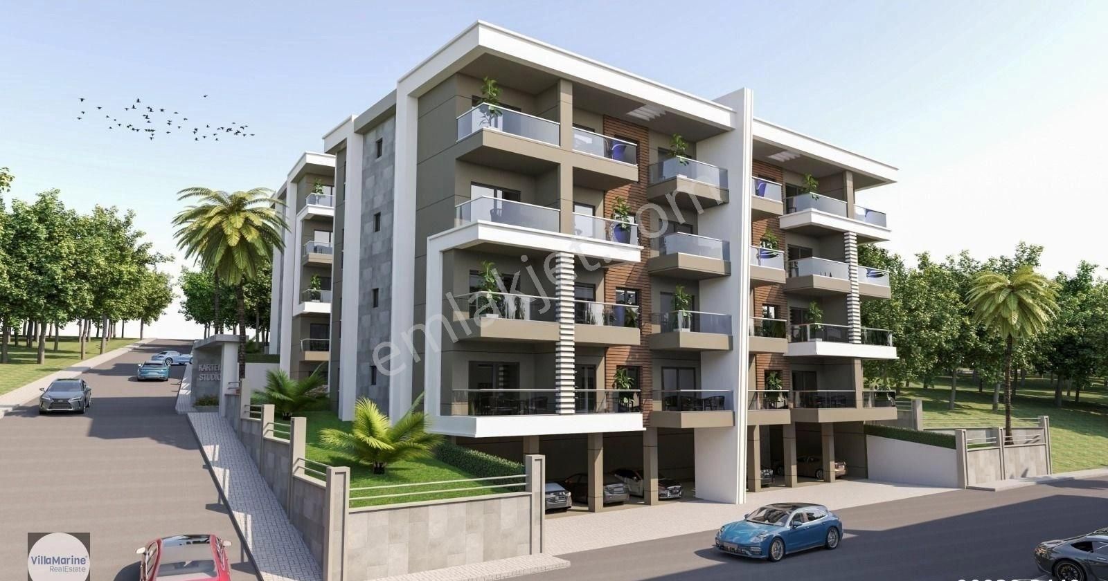 Güvenlikli Sitede Yerden Isıtmalı 1+1 Daire - Görsel 34