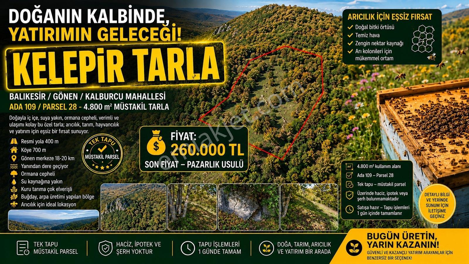 Fiyat Düştü!! 4.800 M2 Ormana Cepheli Suya Yakın, Yatırıma Uygun - Görsel 29