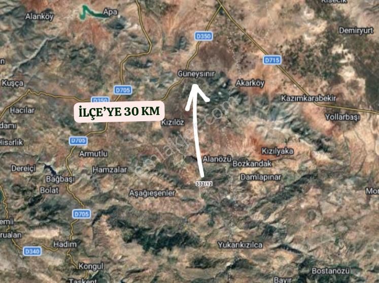 Konya Güneysınır Habiller Köyünde 3.856 M² Bağ Satılıktır - Görsel 4