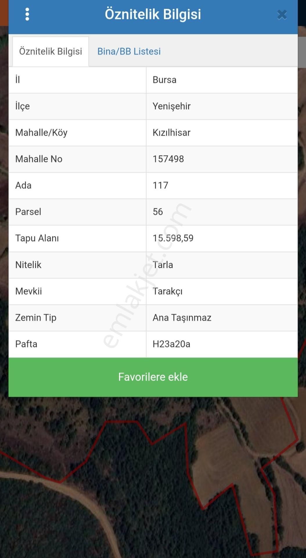Yenişehir Kızılhisar'da 15,598,m2 Yolu Suyu Olan Ceviz Bahçesi - Görsel 19