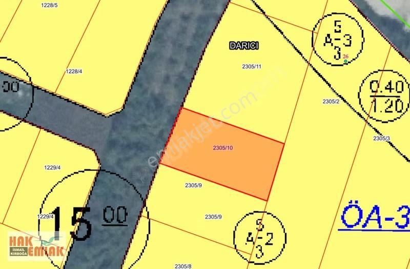 Hak Emlak'tan Darıcı Mahallesinde Fırsat Satılık 487m² Arsa - Görsel 3