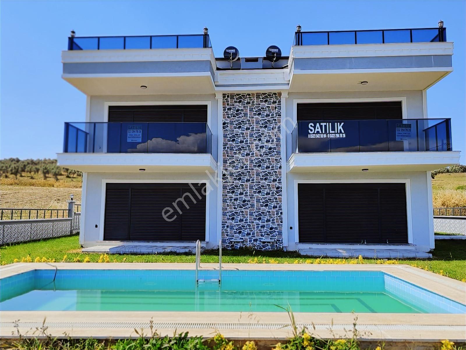 Satılık İkiz Villa Muhteşem Konumda Deniz Mazaralı (1villa Fytı) - Görsel 12