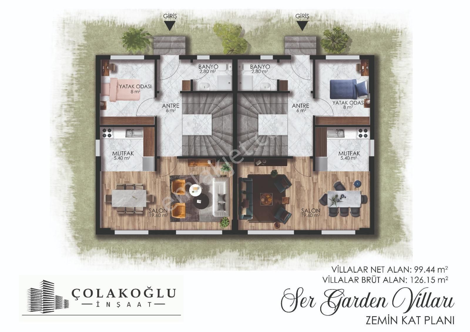 Söke Emlak Ofisisınden Yenikentte Sıte İçersinde Satılık + - Görsel 16