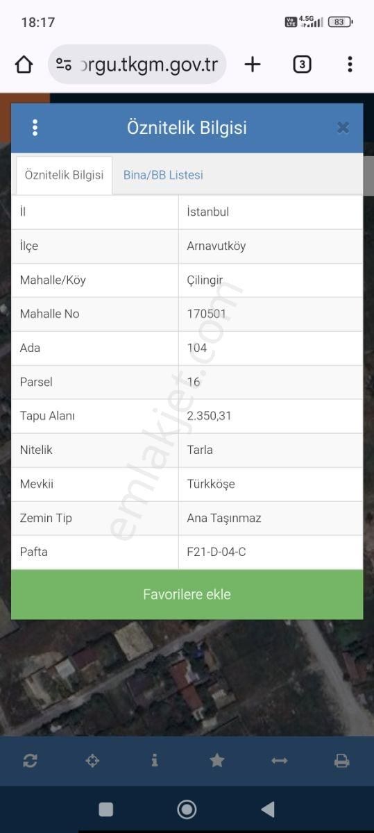 ██arnavutköy Çilingir Mahallesinde Tek Müstakil Tapu██ - Görsel 2