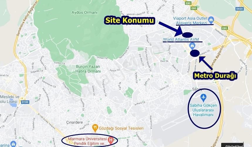 Pendik Yenişehir Mah.de Site İçinde Eşyalı 2+1 Satılık Daire - Görsel 10