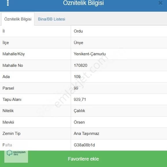 Revizyon'dan Yenikent'te Akkuş Niksar Yoluna Cephe Arsa Fırsatı! - Görsel 5