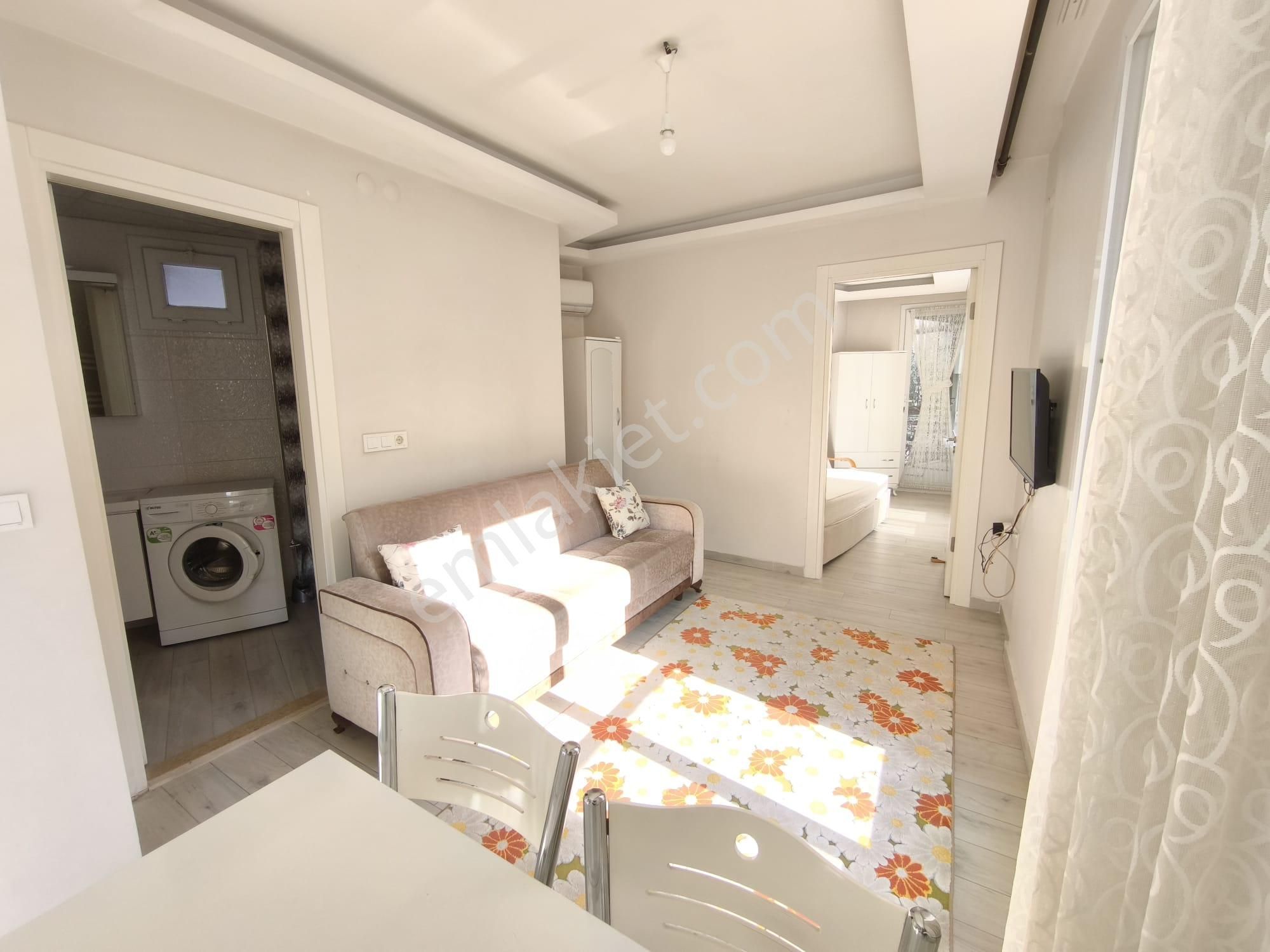 Balçovada Metro Yakını Yeni Binada Eşyalı D.gazlı Arakat Kiralık 1+1 Daire - Görsel 12