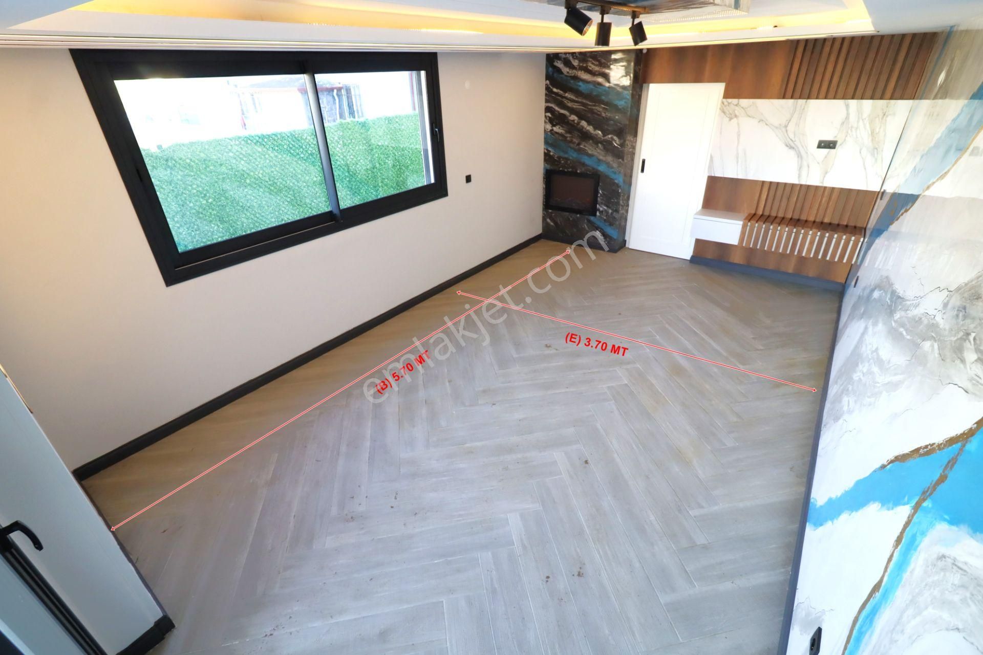 Aygül'den Akçay Yenimahalle'de Sıfır Şömineli Yerden Isıtmalı Ultra Lüks 4+1 Satılık Müstakil Villa - Görsel 8